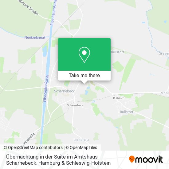 Übernachtung in der Suite im Amtshaus Scharnebeck map