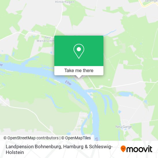 Landpension Bohnenburg map