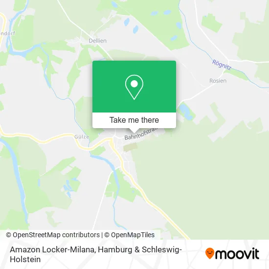 Карта Amazon Locker-Milana