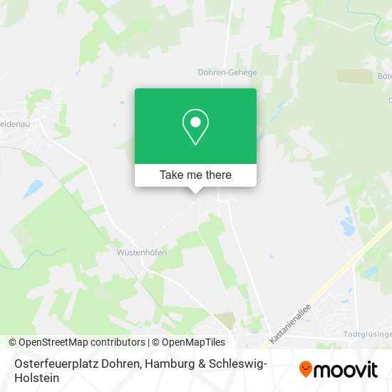Osterfeuerplatz Dohren map