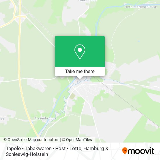 Tapolo - Tabakwaren - Post - Lotto map