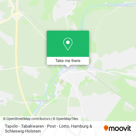 Карта Tapolo - Tabakwaren - Post - Lotto