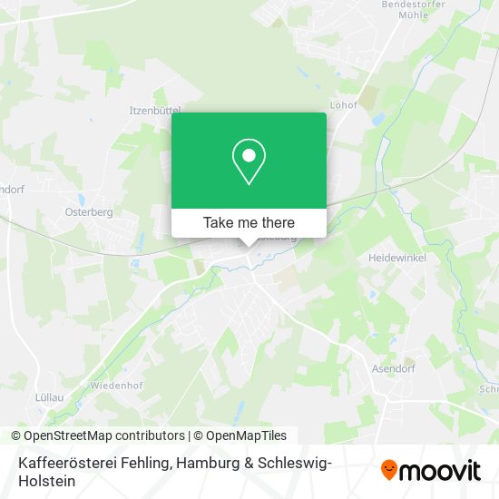 Карта Kaffeerösterei Fehling