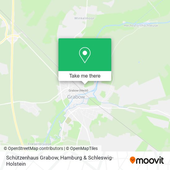 Schützenhaus Grabow map