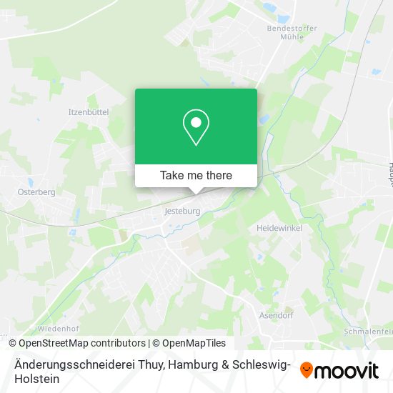 Änderungsschneiderei Thuy map