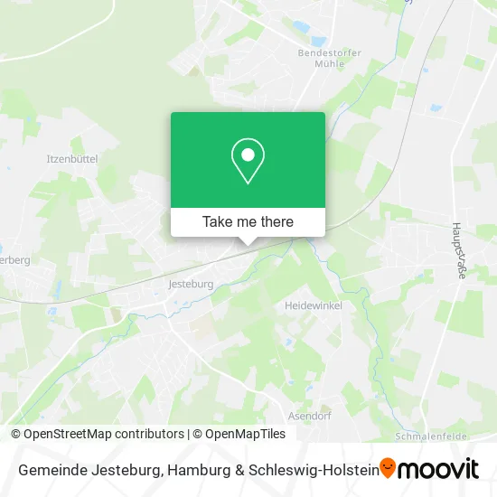 Карта Gemeinde Jesteburg