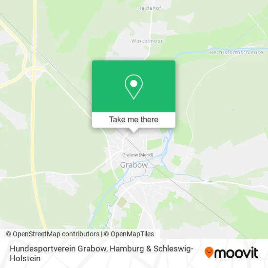 Карта Hundesportverein Grabow