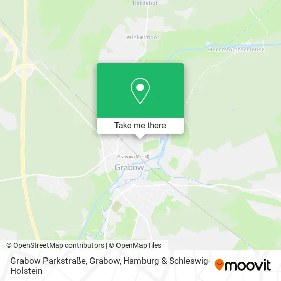 Карта Grabow Parkstraße, Grabow
