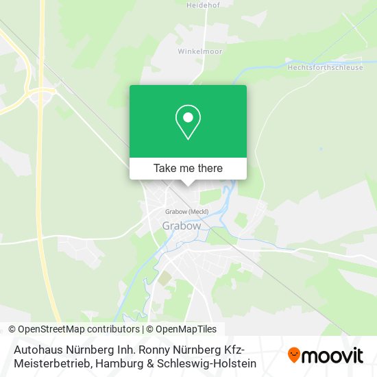 Autohaus Nürnberg Inh. Ronny Nürnberg Kfz-Meisterbetrieb map