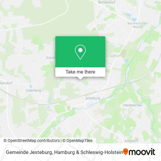 Карта Gemeinde Jesteburg