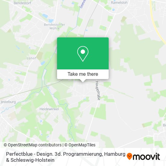 Perfectblue - Design. 3d. Programmierung map