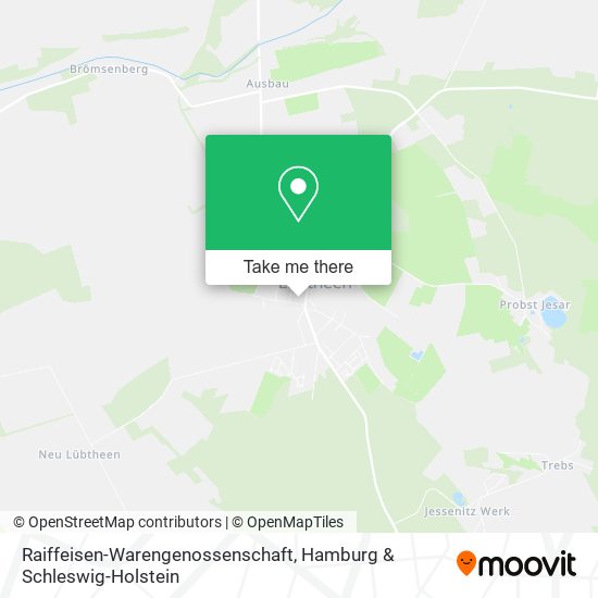Raiffeisen-Warengenossenschaft map