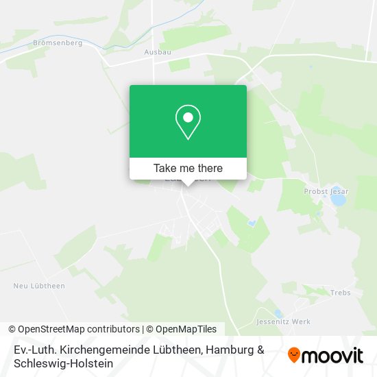 Ev.-Luth. Kirchengemeinde Lübtheen map