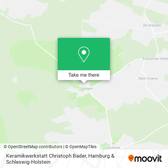 Карта Keramikwerkstatt Christoph Bader