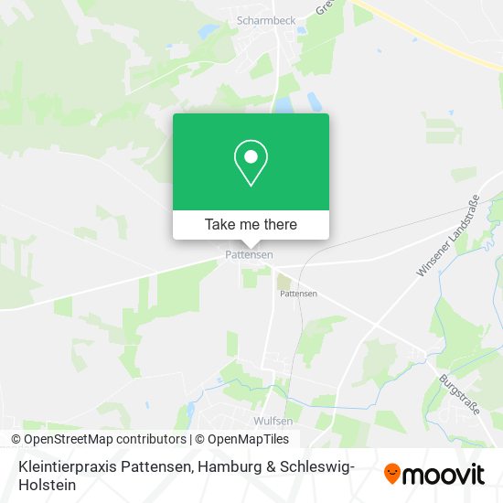 Kleintierpraxis Pattensen map