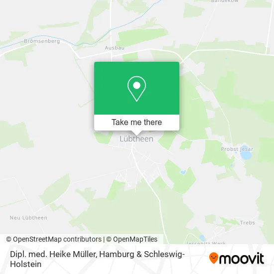 Карта Dipl. med. Heike Müller