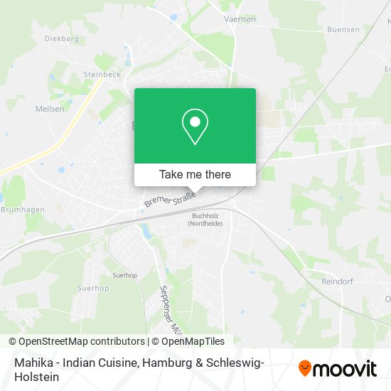 Mahika - Indian Cuisine map