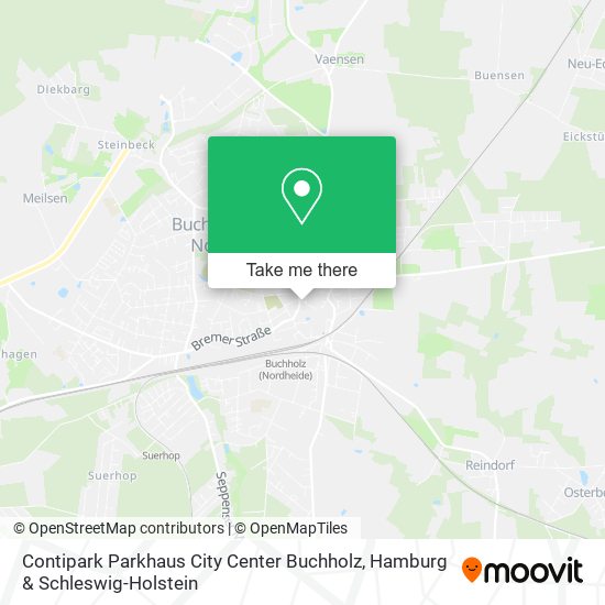 Contipark Parkhaus City Center Buchholz map