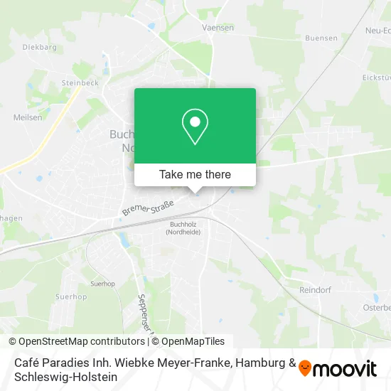 Карта Café Paradies Inh. Wiebke Meyer-Franke