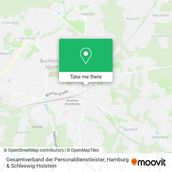 Gesamtverband der Personaldienstleister map