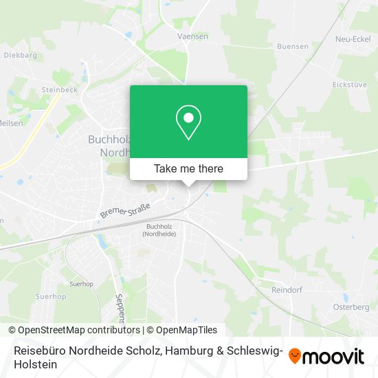 Reisebüro Nordheide Scholz map