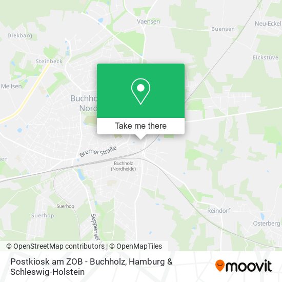 Postkiosk am ZOB - Buchholz map