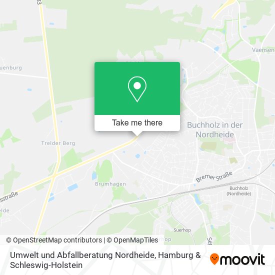 Umwelt und Abfallberatung Nordheide map