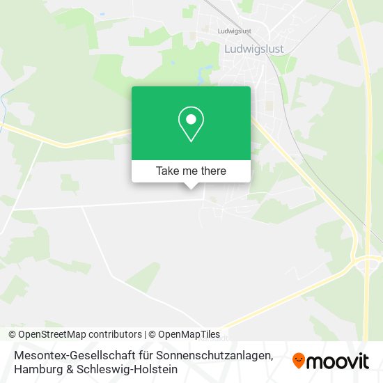 Mesontex-Gesellschaft für Sonnenschutzanlagen map