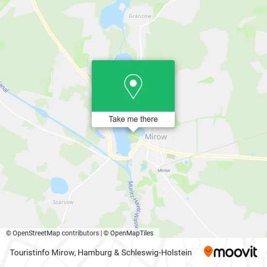 Карта Touristinfo Mirow
