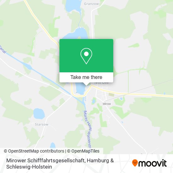 Mirower Schifffahrtsgesellschaft map