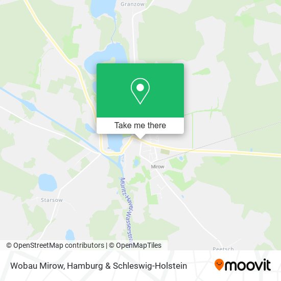 Wobau Mirow map