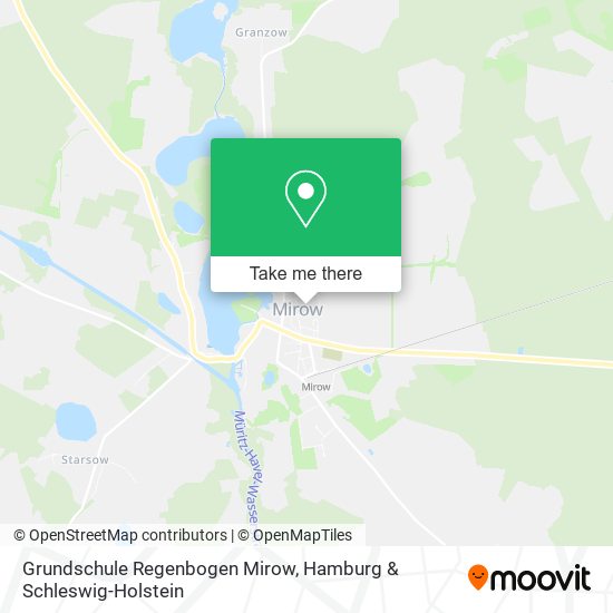 Grundschule Regenbogen Mirow map