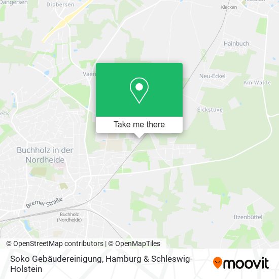 Soko Gebäudereinigung map