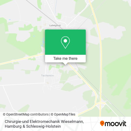 Chirurgie-und Elektromechanik Wieselmann map
