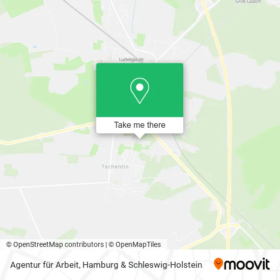 Карта Agentur für Arbeit