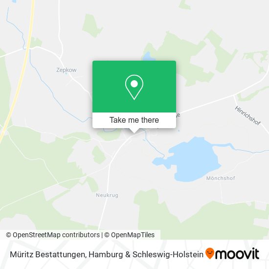 Müritz Bestattungen map
