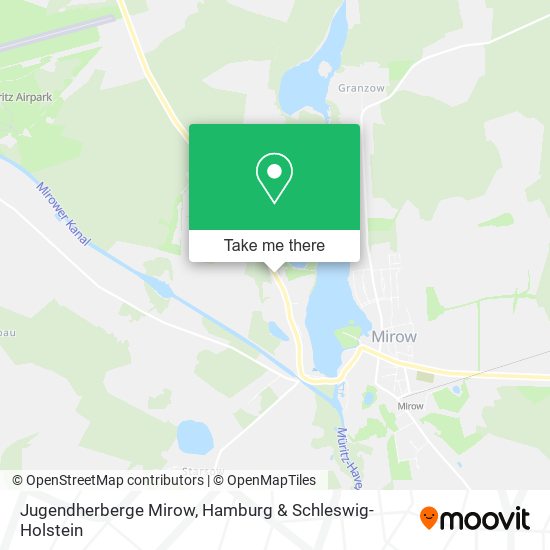 Jugendherberge Mirow map