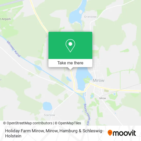 Карта Holiday Farm Mirow, Mirow