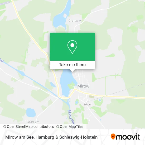 Карта Mirow am See