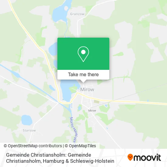 Карта Gemeinde Christiansholm: Gemeinde Christiansholm