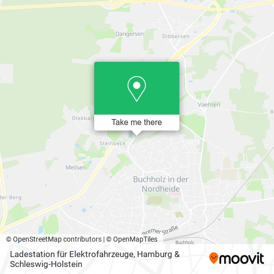 Ladestation für Elektrofahrzeuge map