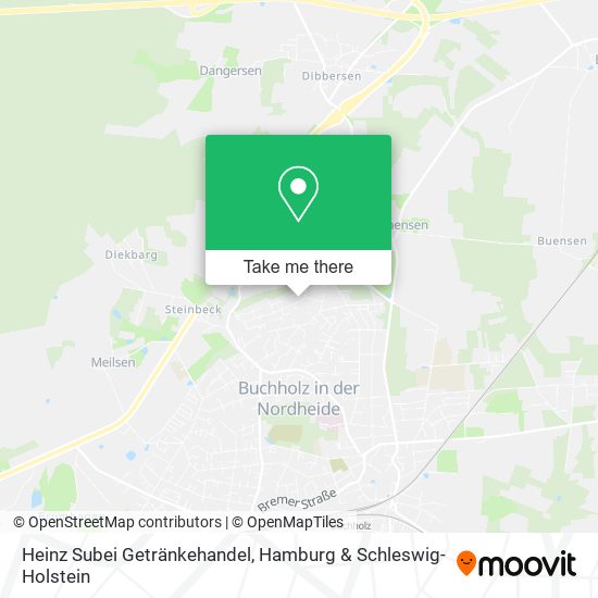 Heinz Subei Getränkehandel map