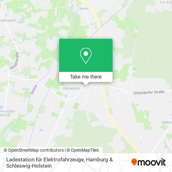 Ladestation für Elektrofahrzeuge map