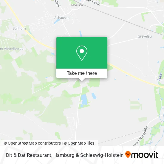 Карта Dit & Dat Restaurant