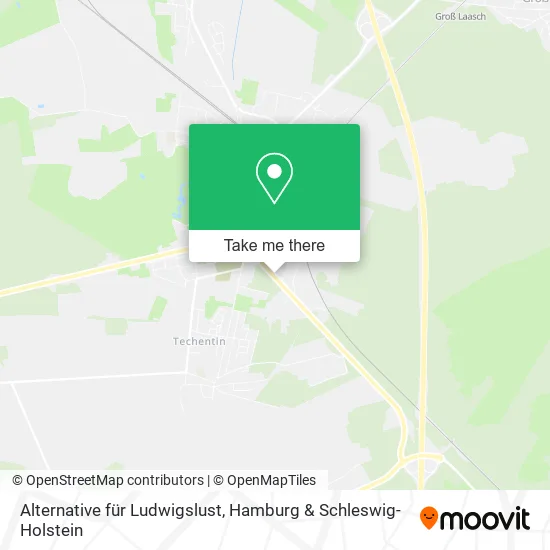 Карта Alternative für Ludwigslust