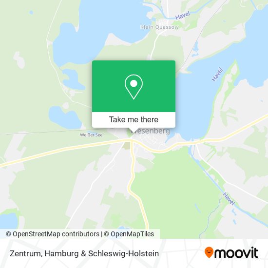 Zentrum map