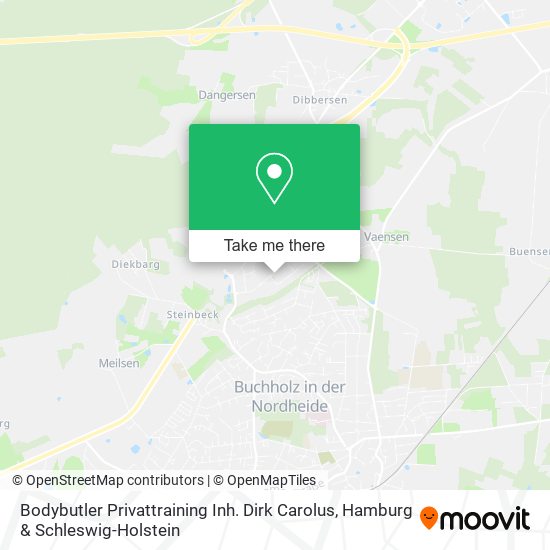 Bodybutler Privattraining Inh. Dirk Carolus map