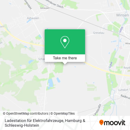 Ladestation für Elektrofahrzeuge map