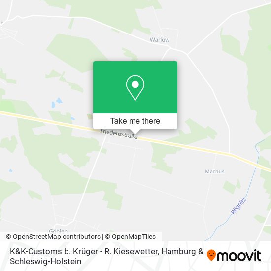 K&K-Customs b. Krüger - R. Kiesewetter map
