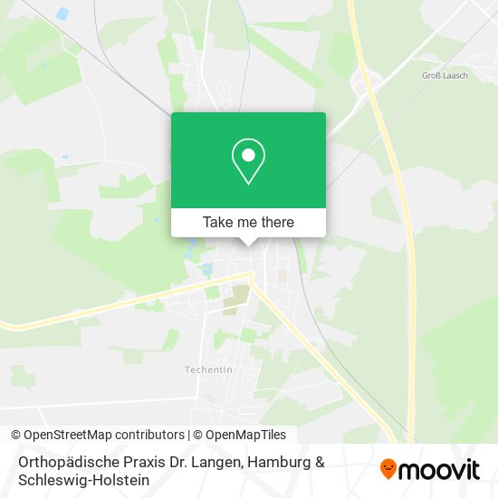 Orthopädische Praxis Dr. Langen map